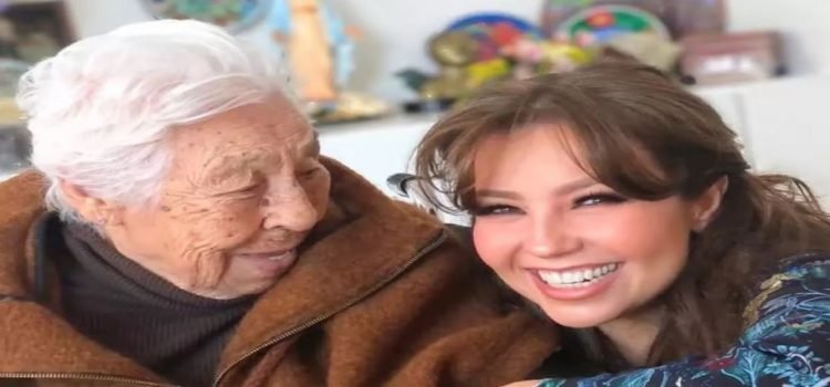 A los 104 años de edad muere abuelita de Thalía y Laura Zapata A los 104 años de edad muere abuelita de Thalía y Laura Zapata