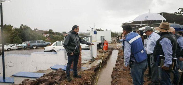 San Juan del Río avanza en mejora de infraestructura de agua potable en El Sitio