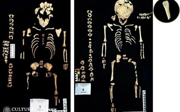 Descubre INAH 11 entierros humanos en Cholula