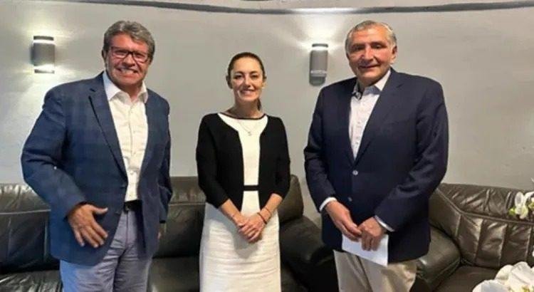Integra Sheinbaum a Adán Augusto y a Monreal a su equipo Integra Sheinbaum a Adán Augusto y a Monreal a su equipo