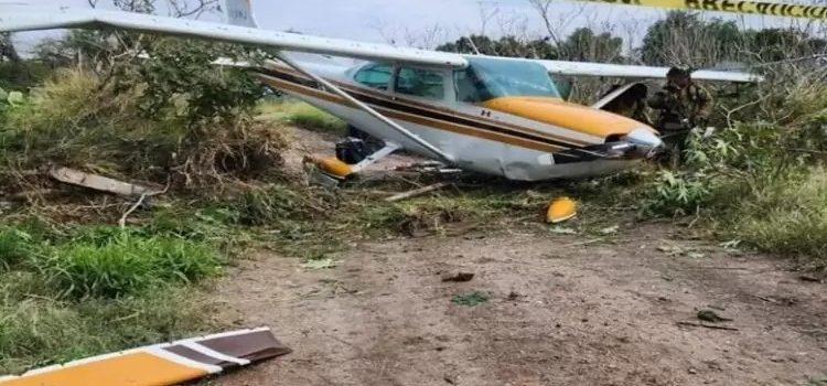 Por falla mecánica cae avioneta en Corregidora