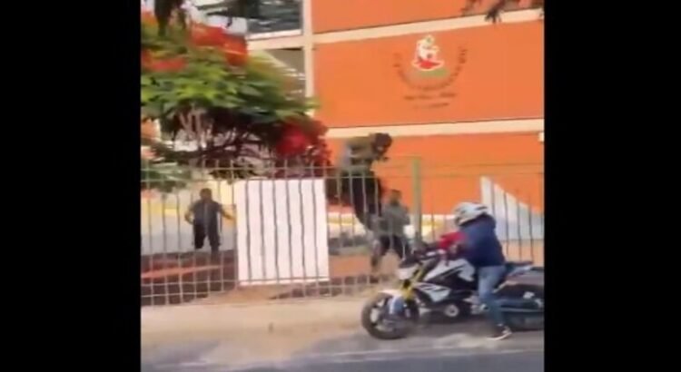 Unos hombres intentaron quemar una Casilla Electoral