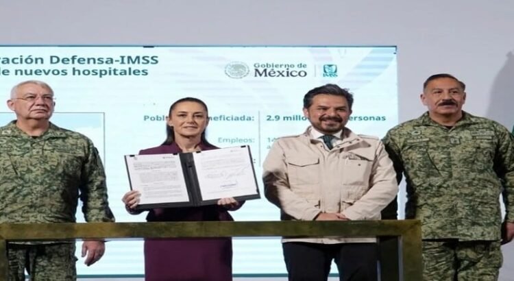 Sheinbaum anuncia construcción de 7 nuevos hospitales del IMSS Sheinbaum anuncia construcción de 7 nuevos hospitales del IMSS