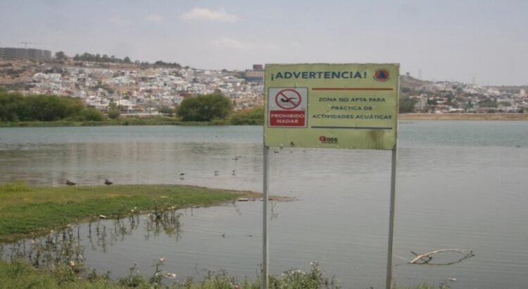 En vigilancia el bordo del Parque Querétaro por las lluvias
