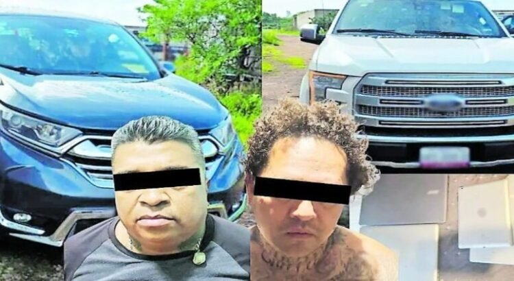 Son detenidos en el estado de Querétaro dos integrantes del Cártel del Golfo