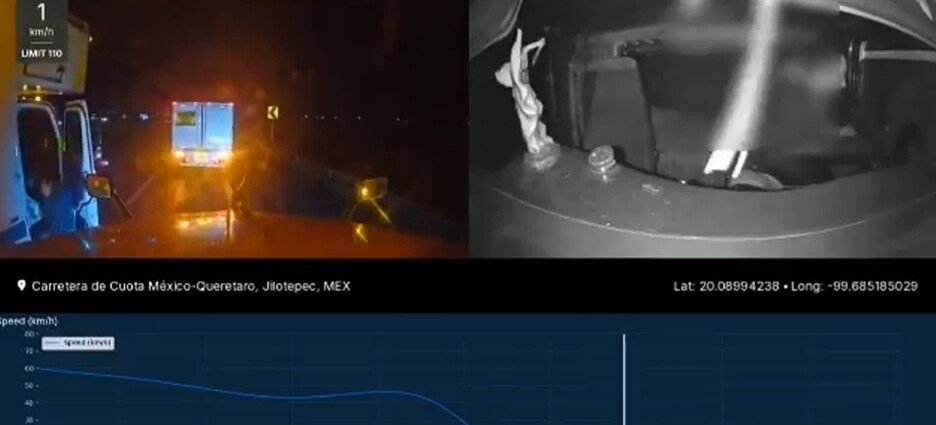 En el estado de Querétaro se revela un nuevo modus operandi para asaltar trailers
