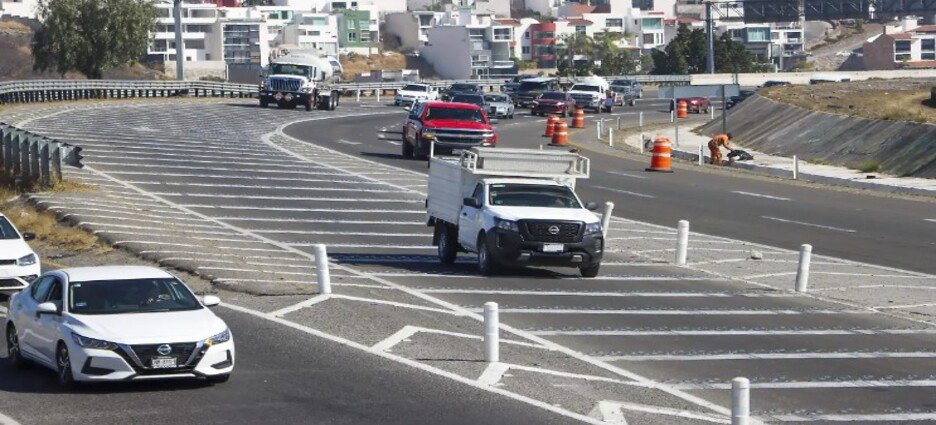Dan inicio las obras en la México-Querétaro y se tendrán reducción de carriles