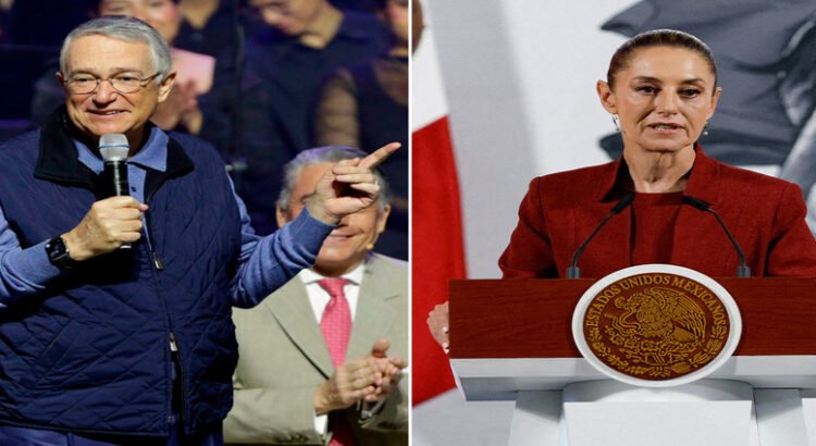 Sheinbaum rechaza negociación “en lo oscurito” con Salinas Pliego Sheinbaum rechaza negociación “en lo oscurito” con Salinas Pliego