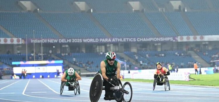 México cierra con tres bronces el Mundial de Para Atletismo en Nueva Delhi