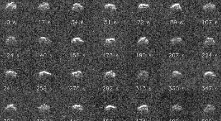 La NASA revela nuevas imágenes del asteroide más rápido jamás observado
