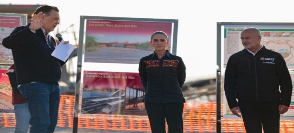 El tren Ciudad de México-Querétaro beneficiará a 10 millones de pasajeros al año