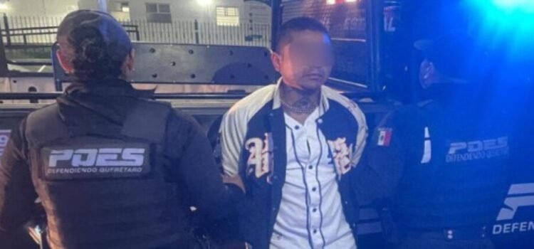 Es detenido un hombre por delitos contra la seguridad pública en Querétaro