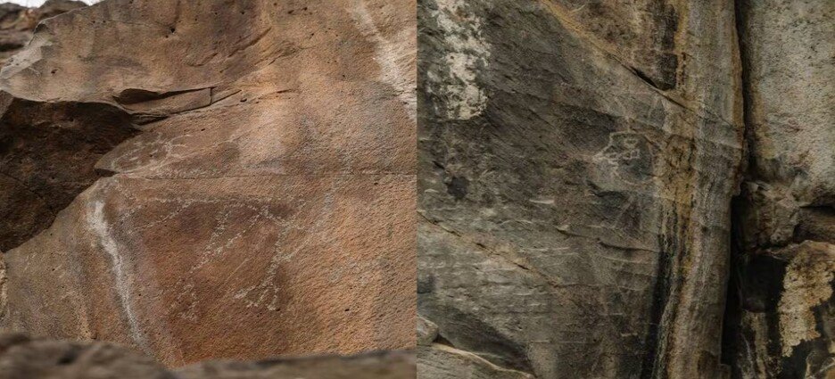 Encuentran nuevos estilos de pinturas rupestres en las obras del Tren México–Querétaro